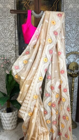 Tussar Jamdani 012