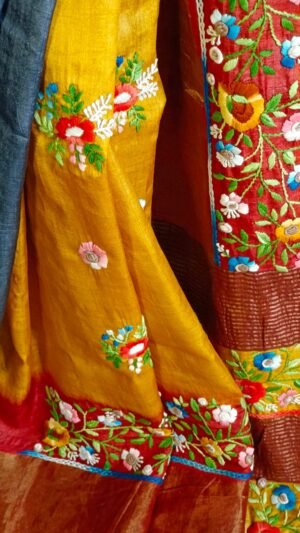Tusser Buliyan Stitch